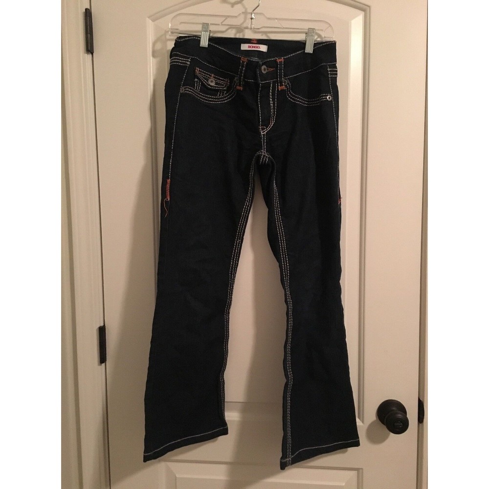 Bongo Women's Juniors Blue Denim Jeans Size 5